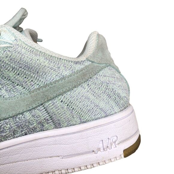 RARE 2016 Nike Air Force 1 Flyknit Low Glacier Blue - Picture 12 of 16